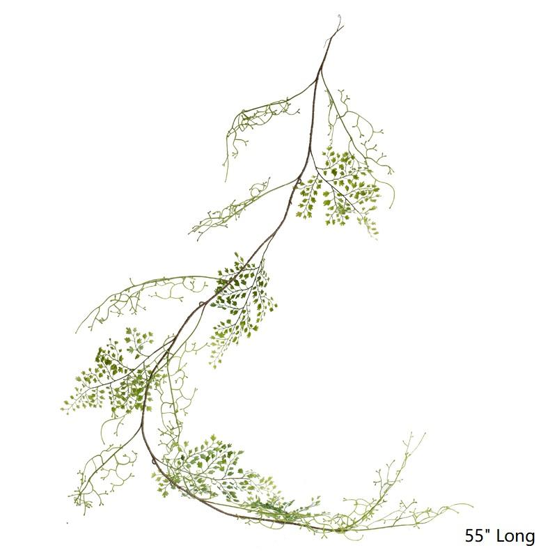 Artificial Vines Maidenhair Fern 55" Long