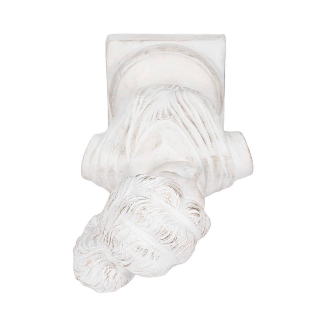 Resin Grecian Venus Bust Sculpture Decor - White, 20 in.