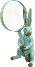 Rabbit Stand w/Magnifying Glass - EA707