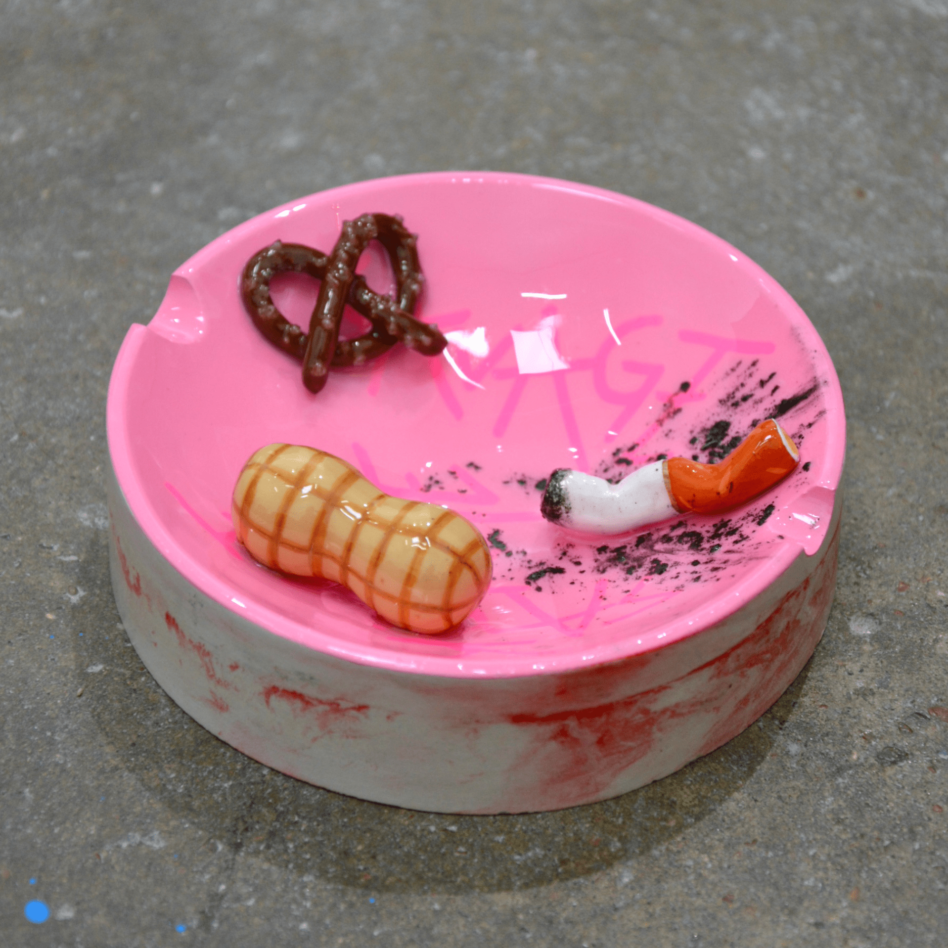BAR SNACKS ASHTRAY