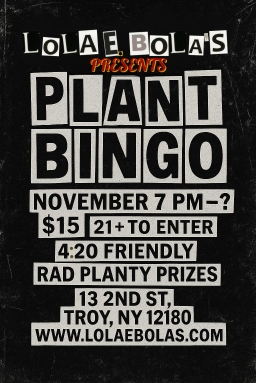 Plant Bingo 11/7