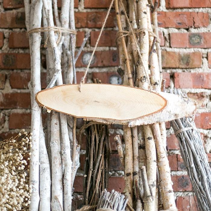 Birch Wood Solid Wood Sign Board