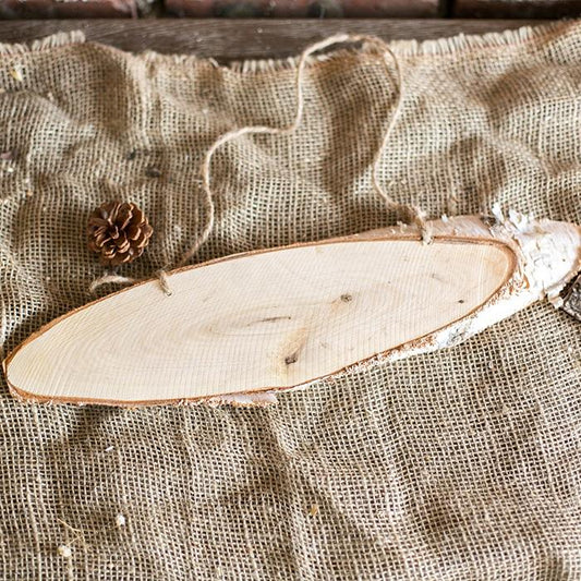 Birch Wood Solid Wood Sign Board