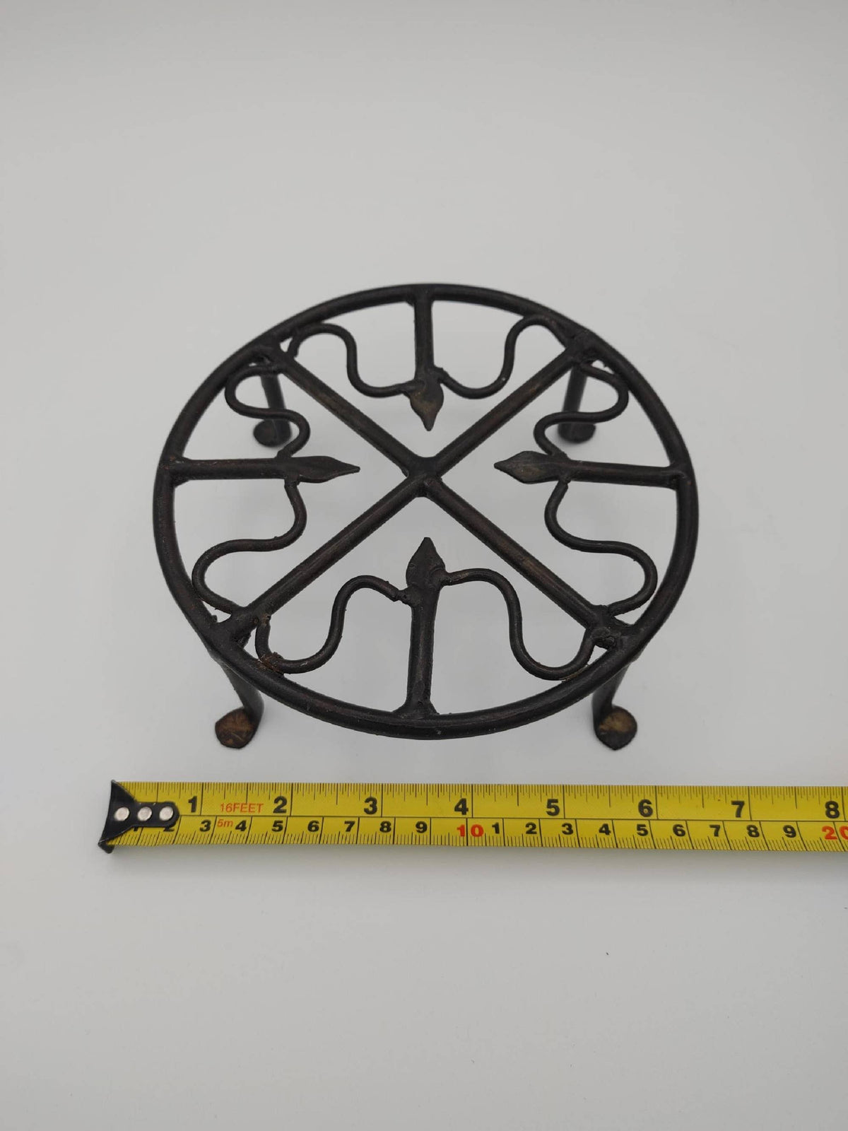 6" Round Wrought Iron Plant Stands