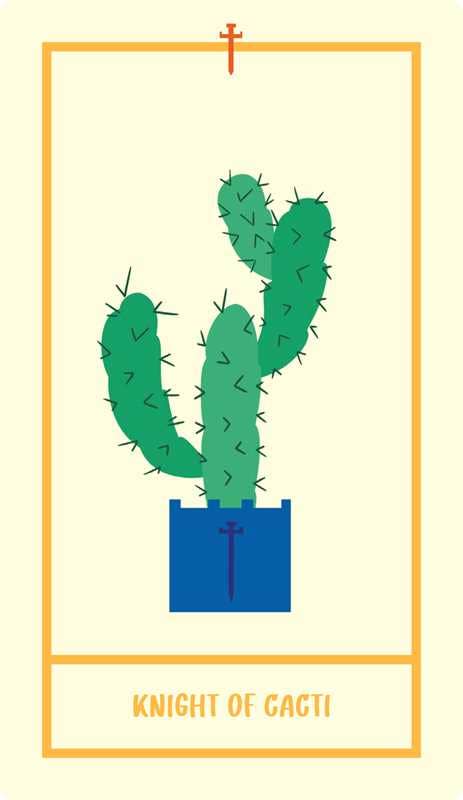 Houseplant Tarot by Minerva Siegel