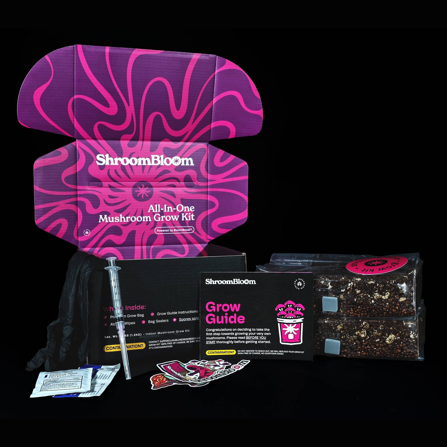 All-In-One Mushroom Grow Kit – Perfect for First-Time Grower
