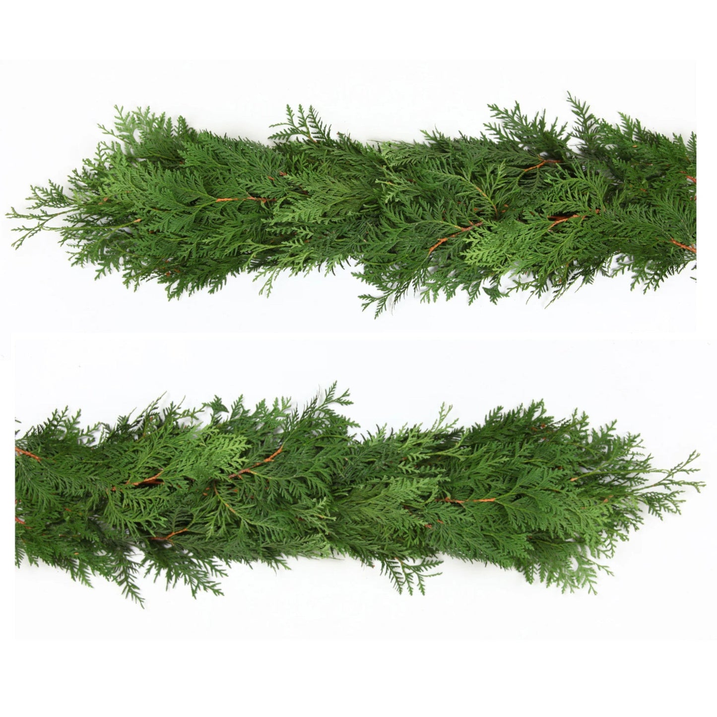 Fresh Mixed Cedar Garland 15 Ft
