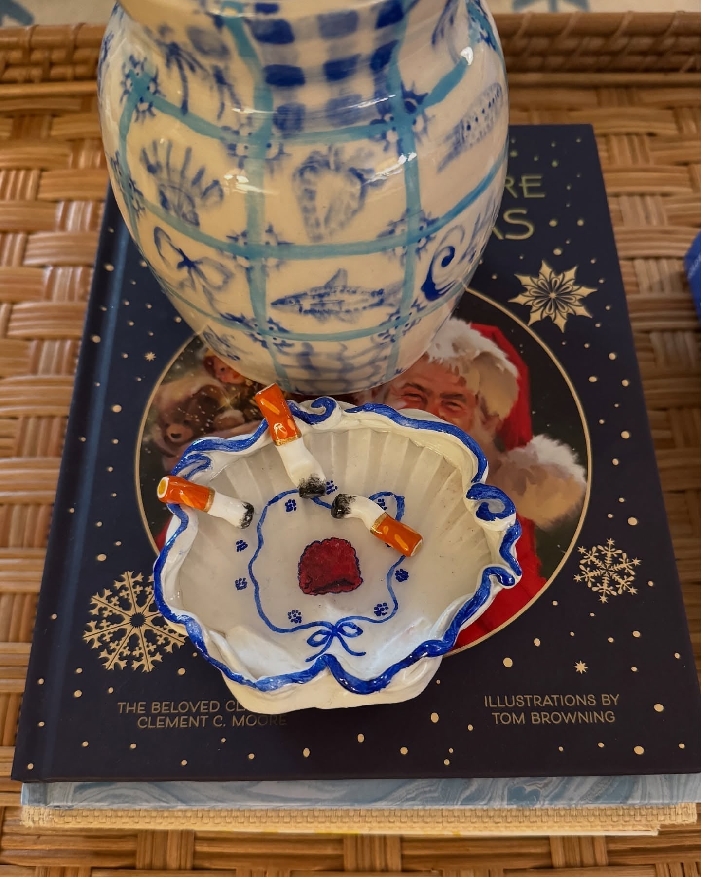 CERAMIC CIGARETTES - SET OF THREE