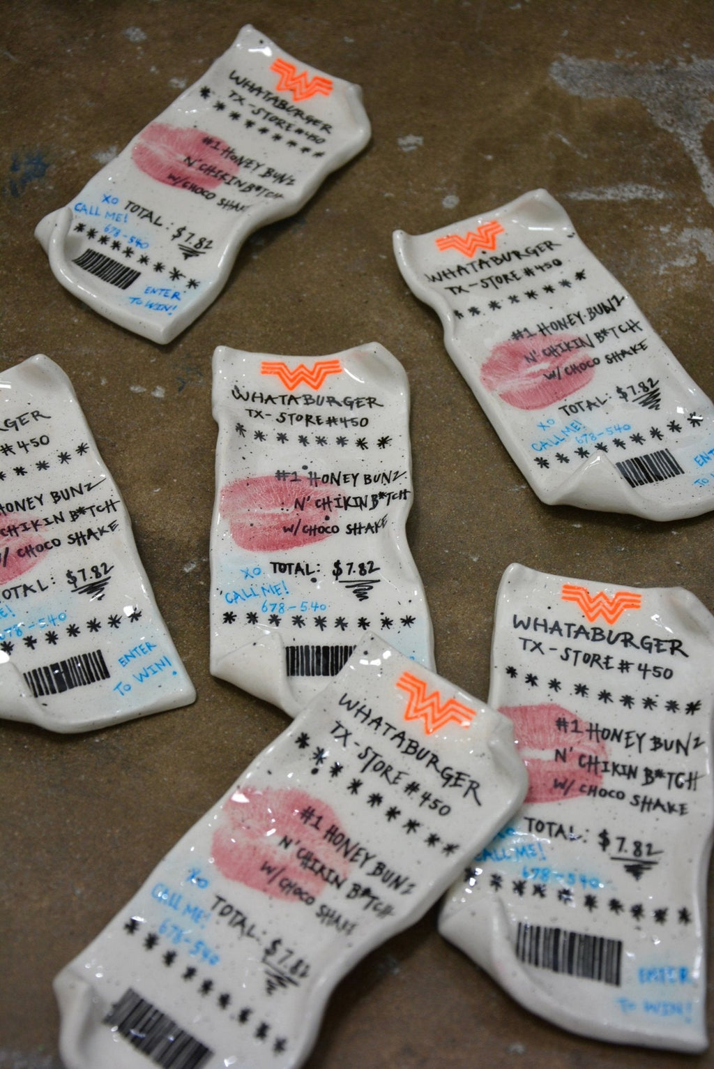 CERAMIC WHATA B “RECEIPT”