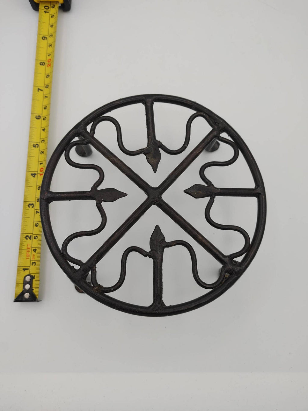 6" Round Wrought Iron Plant Stands