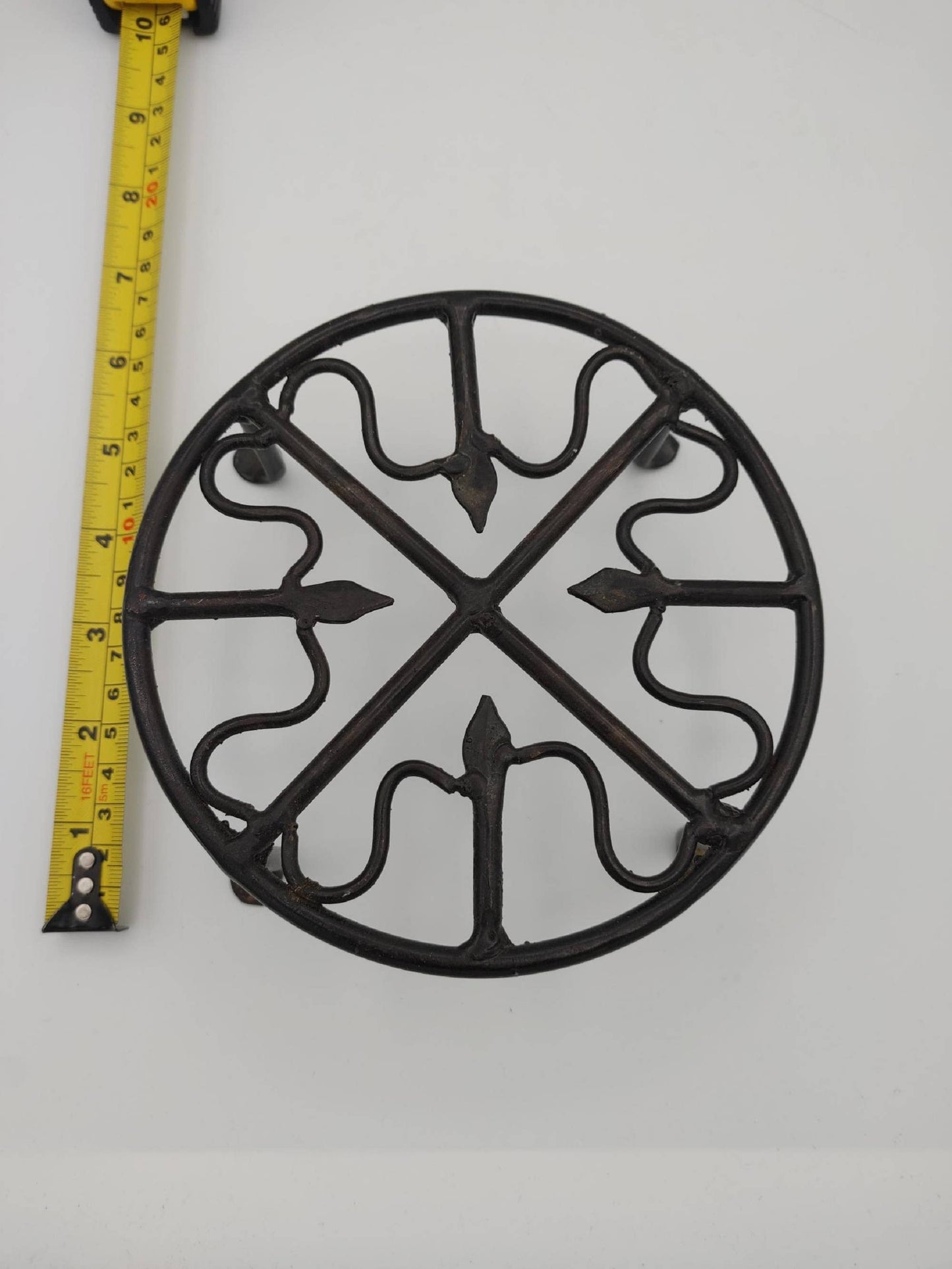 6" Round Wrought Iron Plant Stands