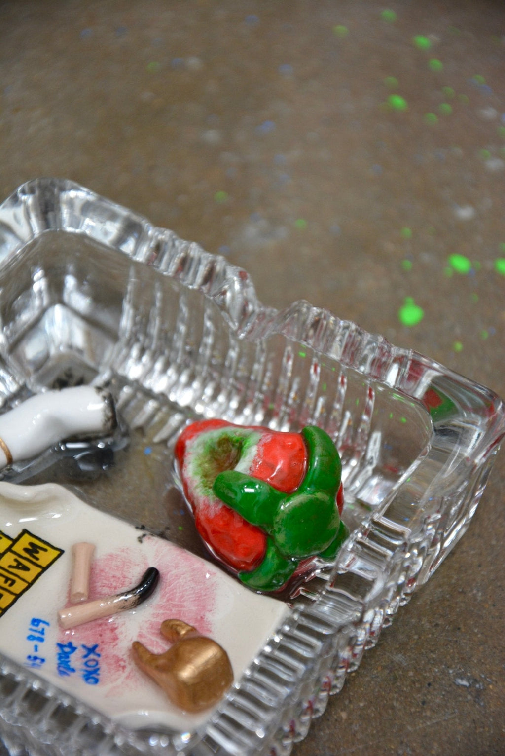 DINER SCRAPS ASHTRAY