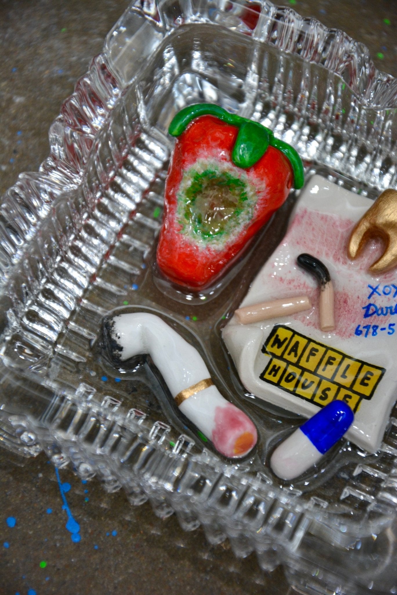 DINER SCRAPS ASHTRAY