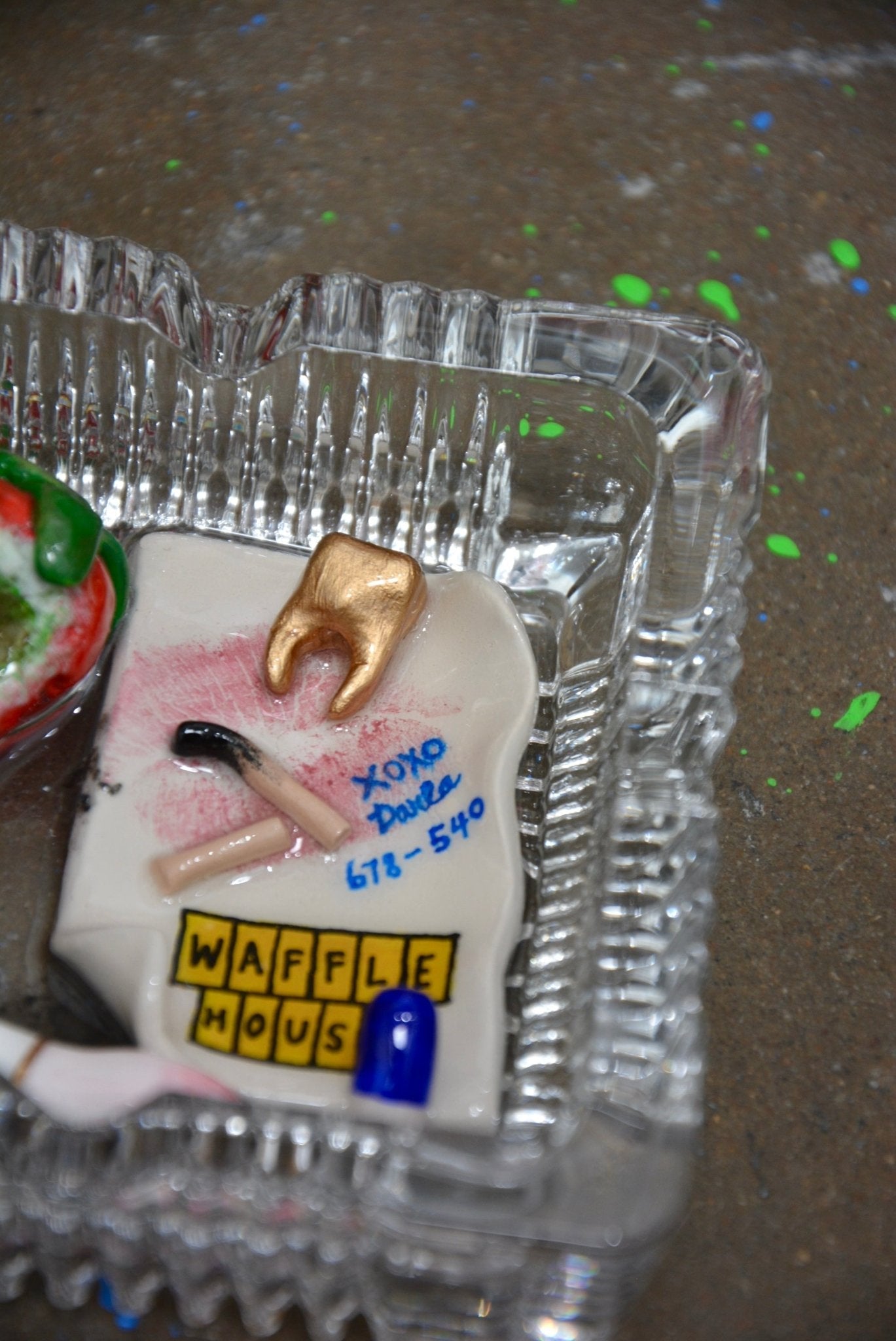 DINER SCRAPS ASHTRAY