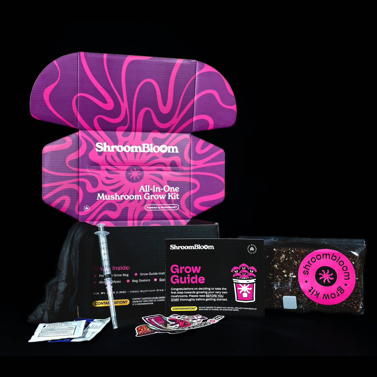 All-In-One Mushroom Grow Kit – Perfect for First-Time Grower