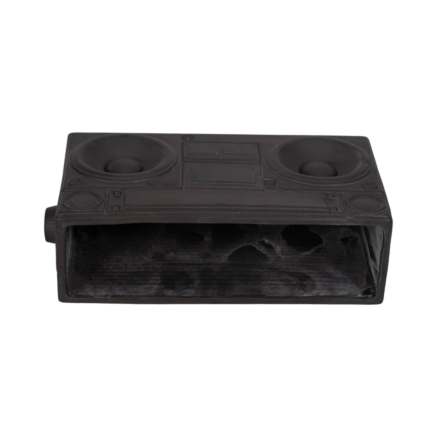 Ceramic Stereo Planter Pot Garden Decor - Gray, 13 in.