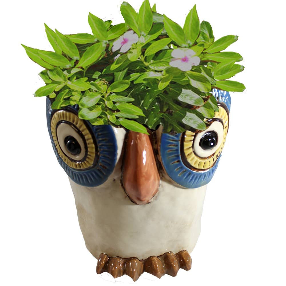 Olinda Owl Ceramic Planter Pot - VDC210