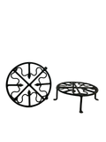 6" Round Wrought Iron Plant Stands