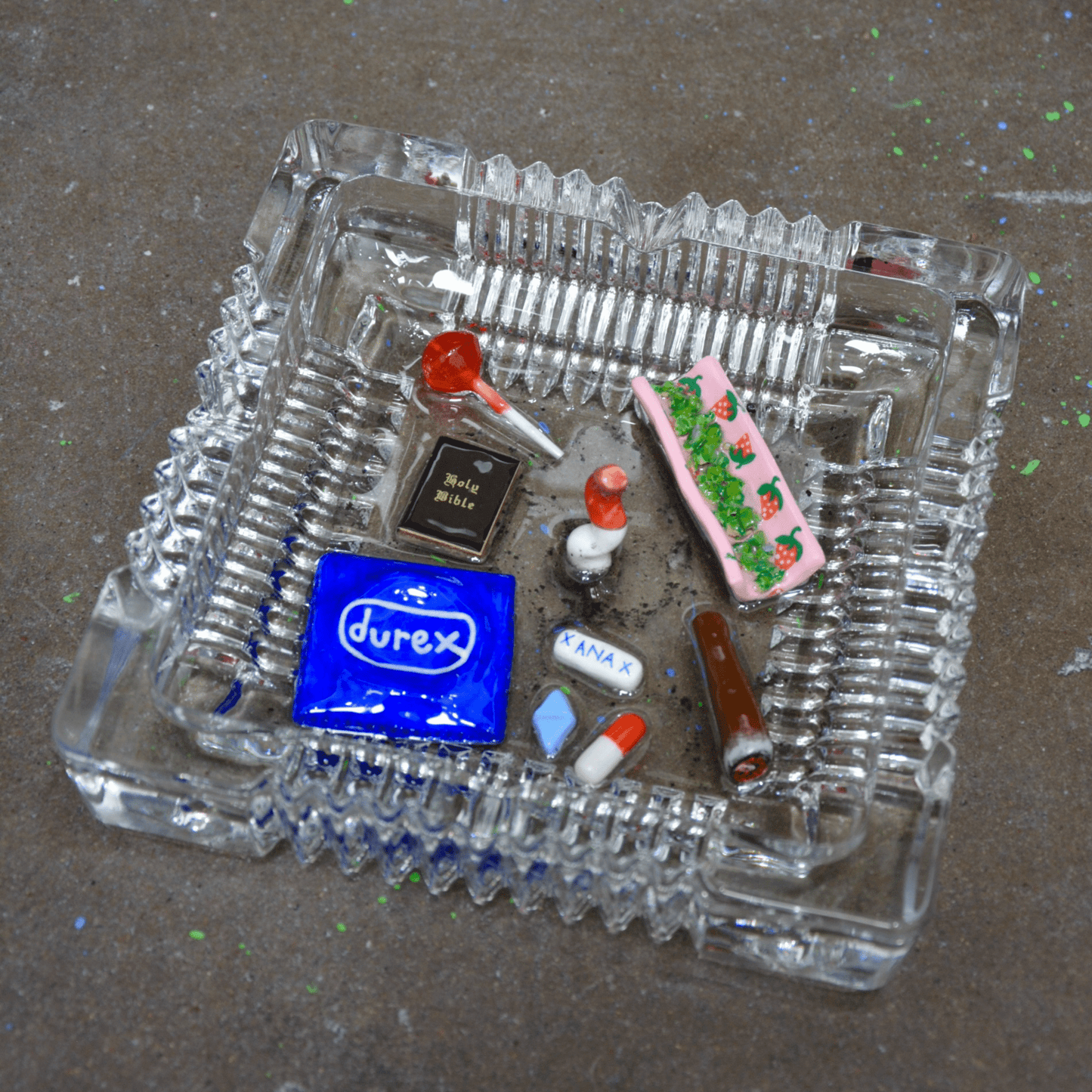 FORGIVE ME FATHER, FOR I HAVE SINNED ASHTRAY