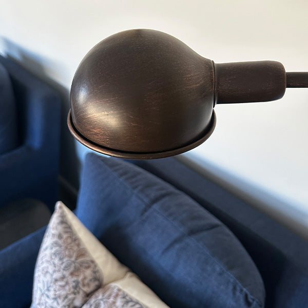 Adjustable Dome Iron Floor Lamp