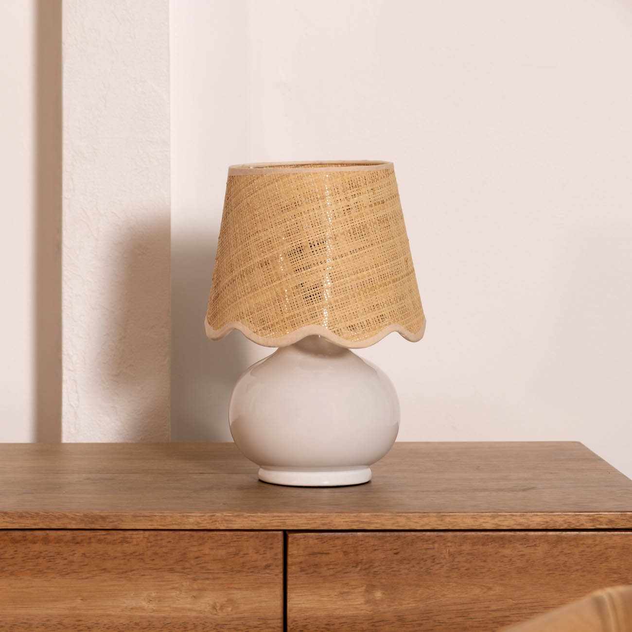 Theisseil Beige Table Lamp