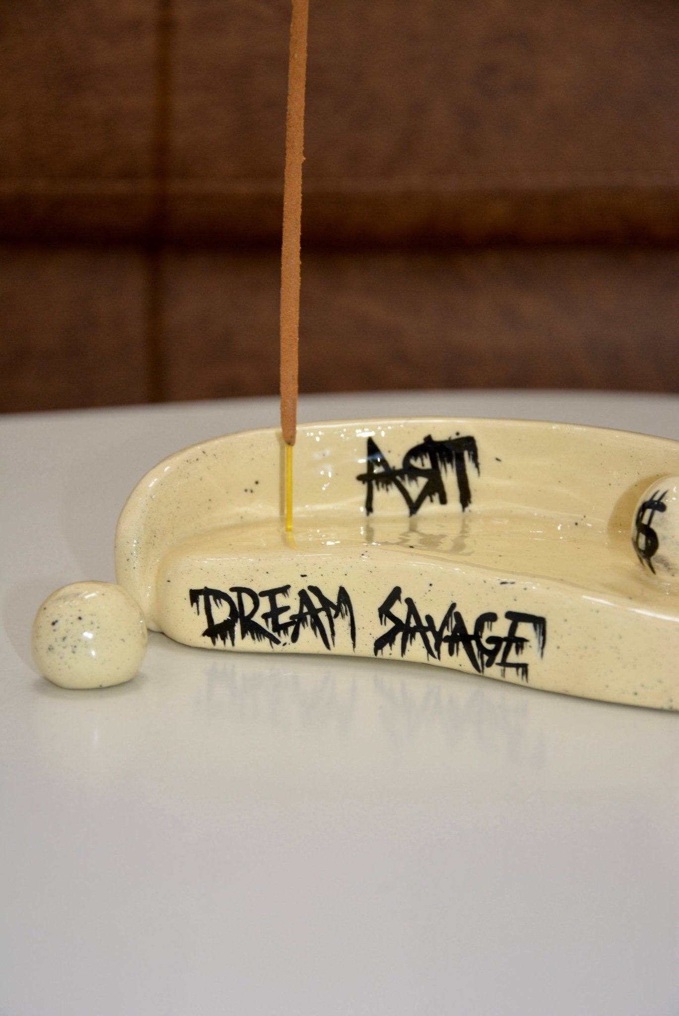 MID-CENTURY MODERN SOFA INCENSE HOLDER