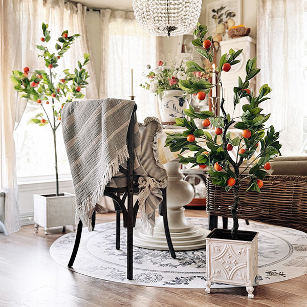 Faux Tangerine Tree, Choose Your Size
