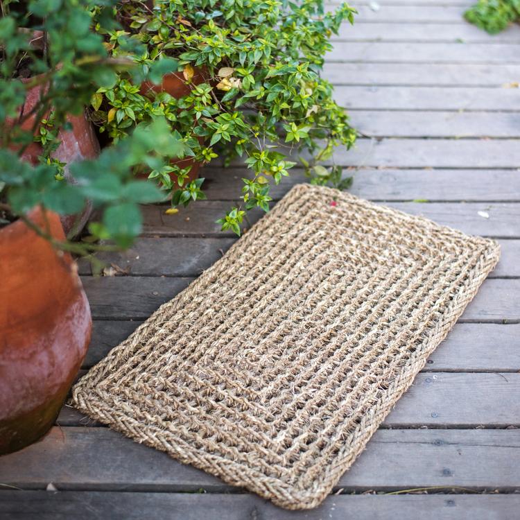 Organic Natural Straw Door Mat