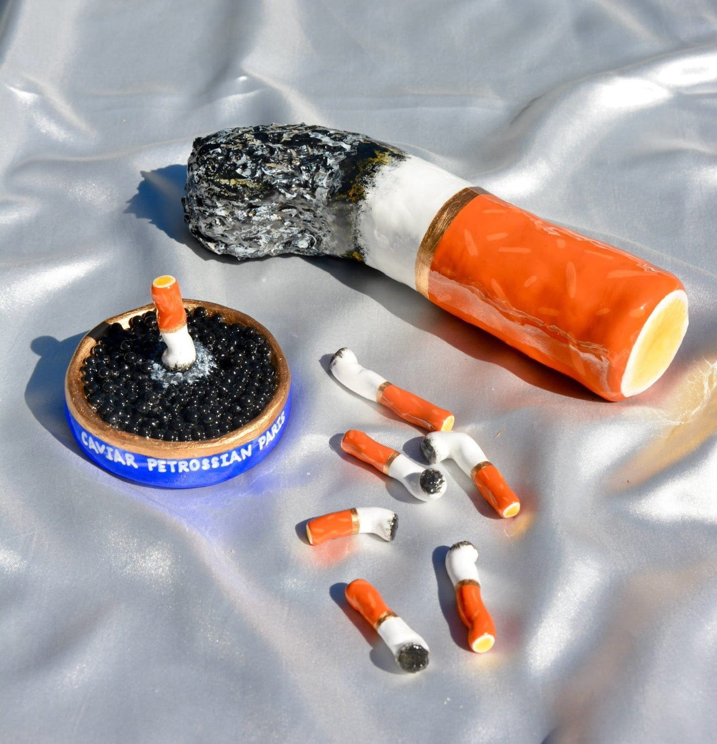 SAVAGE CIGARETTE SCULPTURE