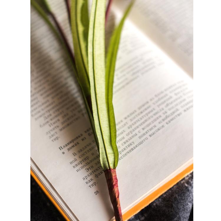 Faux Silk Fritillaries Lily Flower Stem in Pink or Purple 26" Tall