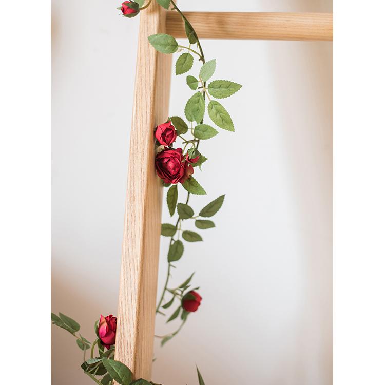 Artificial Silk Rose Vine 57" Long