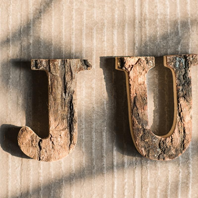 Wooden Alphabet Letter