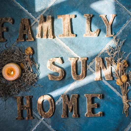 Wooden Alphabet Letter